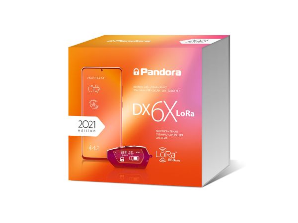 Автосигнализация Pandora DX 6X Lora