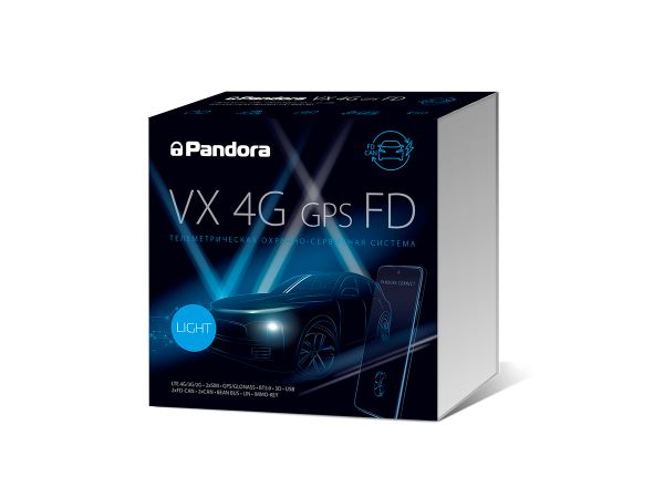 Автосигнализация Pandora VX-4G GPSv3 FD Light
