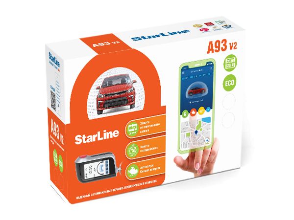 Автосигнализация StarLine A93 v2 2CAN+2LIN ECO