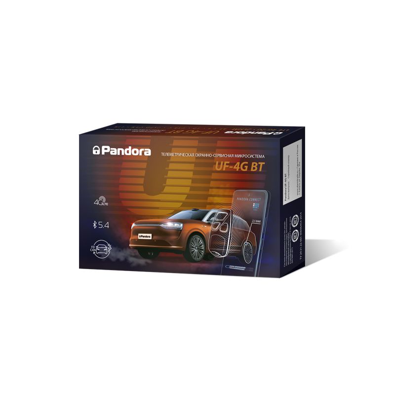 Автосигнализация Pandora UF-4G-BT 1