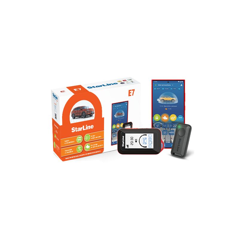 Автосигнализация StarLine E7 LTE GPS 1