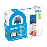 Автосигнализация StarLine A63v2 2CAN+2LIN ECO 4